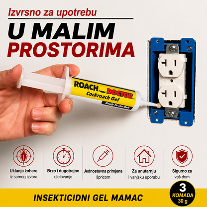 Gel protiv žohara – Brzo, snažno i dugotrajno djelovanje