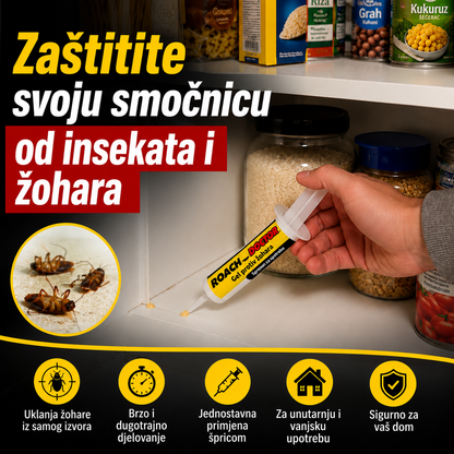 Gel protiv žohara – Brzo, snažno i dugotrajno djelovanje