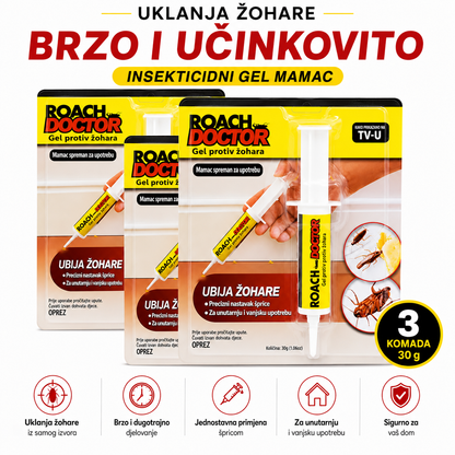 Gel protiv žohara – Brzo, snažno i dugotrajno djelovanje