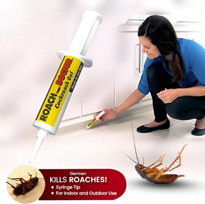 ROACH DOCTOR® - Gel protiv žohara – Djeluje brzo | Uklanja žohare izravno na mjestu infestacije