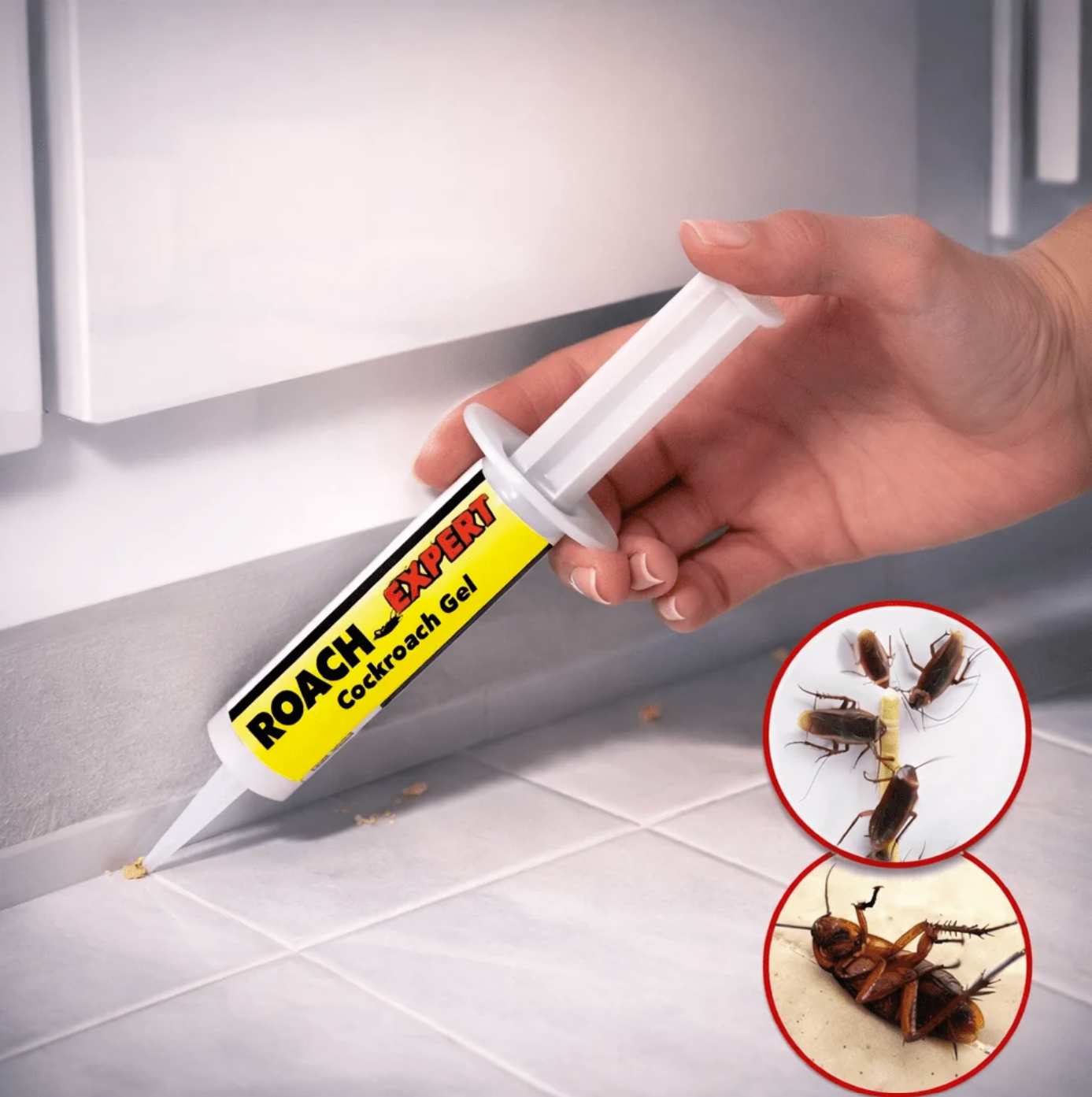 ROACH DOCTOR® - Gel protiv žohara – Djeluje brzo | Uklanja žohare izravno na mjestu infestacije