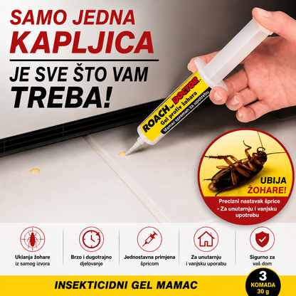 Gel protiv žohara – Brzo, snažno i dugotrajno djelovanje